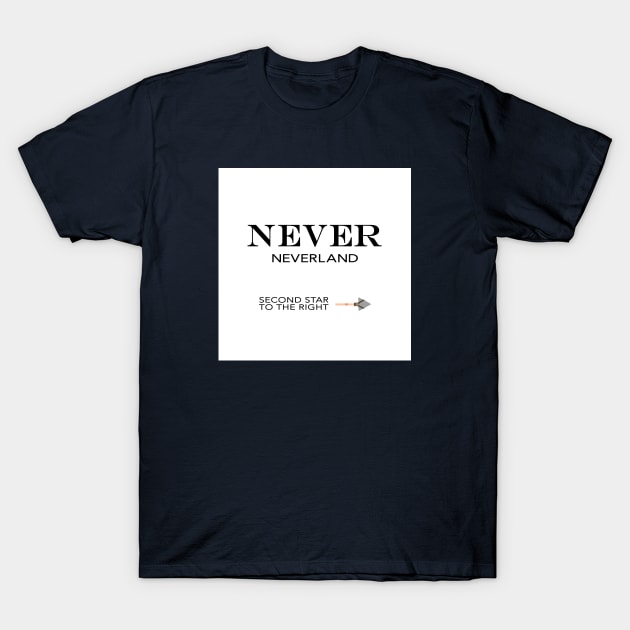 Neverland Box T-Shirt by MikeSolava